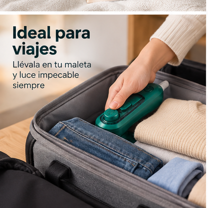 Mini Plancha de Vapor Portátil 2 en 1 - ¡Ideal para Viaje y Emergencias!