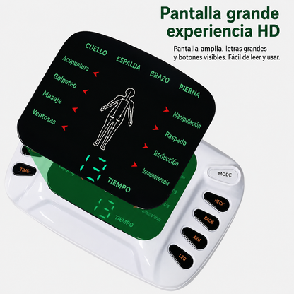 Electroestimulador Muscular Antiestrés: Sandalias + Parches