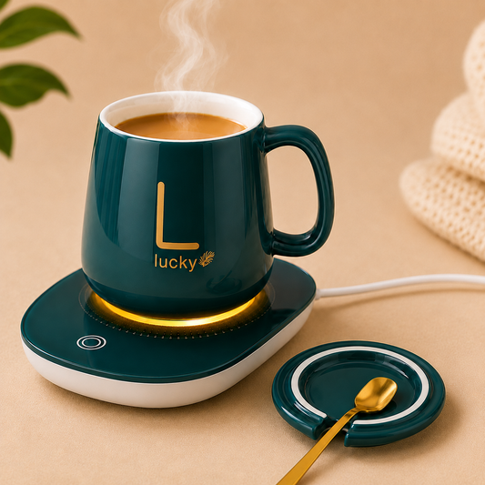 Taza con Calentador Eléctrico Inteligente 55°C