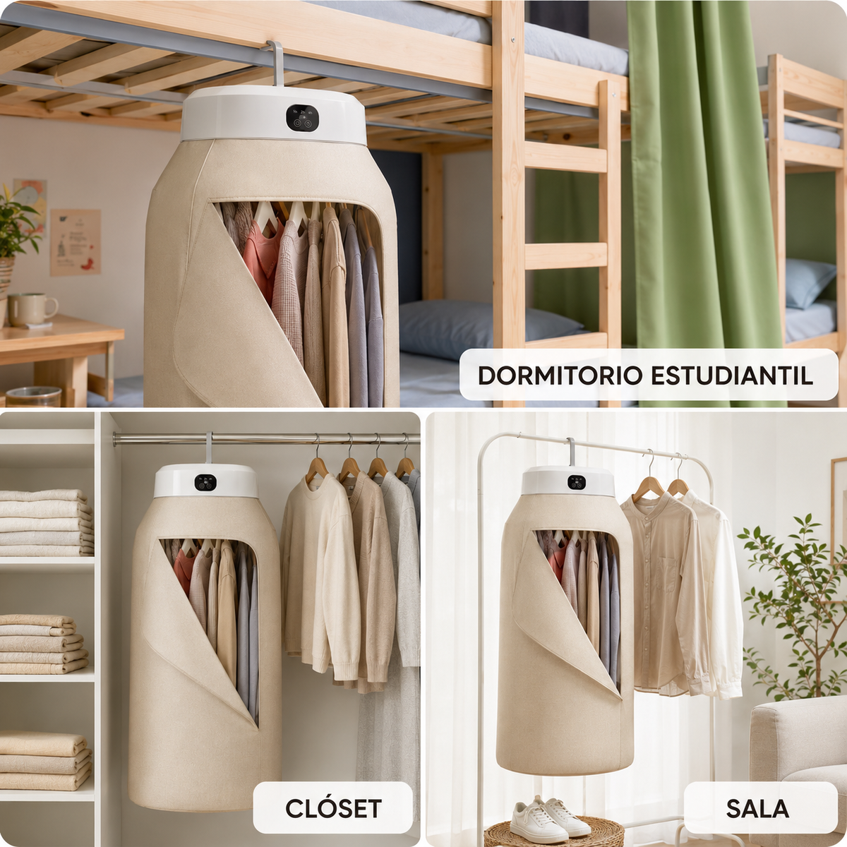 Mini Secadora Portátil de Ropa: Plegable UV
