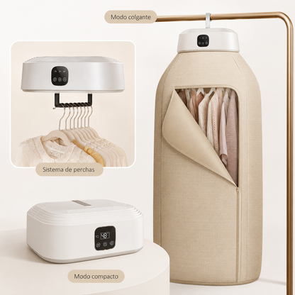 Mini Secadora Portátil de Ropa: Plegable UV