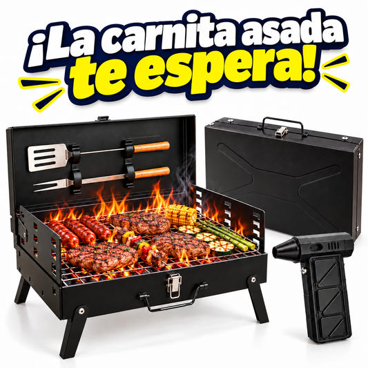 COMBO ESPECIAL: Parrilla Portafolio + Soplador Turbo
