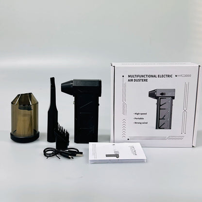 Combo Asador Portátil Plegable + Soplador Eléctrico