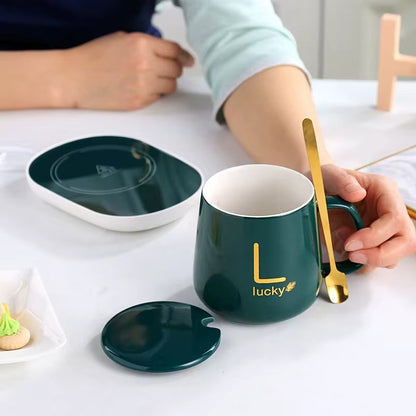 Taza con Calentador Eléctrico Inteligente 55°C
