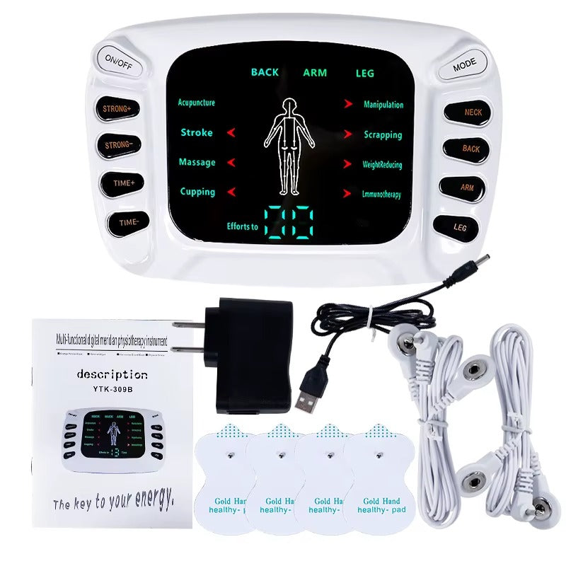 Electroestimulador Muscular Antiestrés: Sandalias + Parches