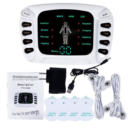 Electroestimulador Muscular Antiestrés: Sandalias + Parches